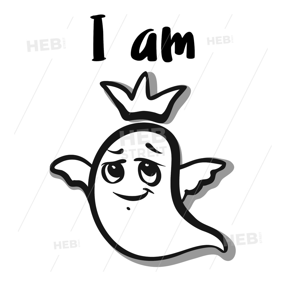 I Am King Ghost Icon Hebstreits Sketches 1000x1000 I Am King Ghost Icon Hebstreits Sketches