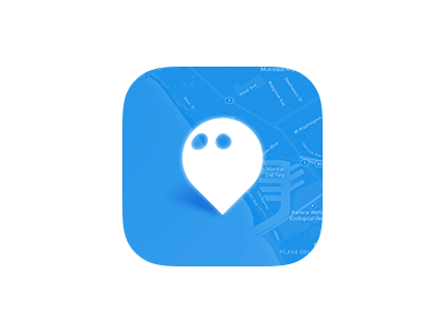 Map Pin Ghost Icon 400x300 Map Pin Ghost Icon