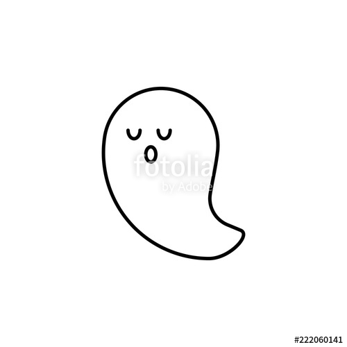 Ghost Icon Element Of Halloween For Mobile Concept And Web Apps 500x500 Ghost Icon Element Of Halloween For Mobile Concept And Web Apps