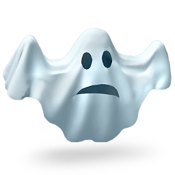 256x256 Ghost Icon Desktop Halloween Iconset Aha Soft