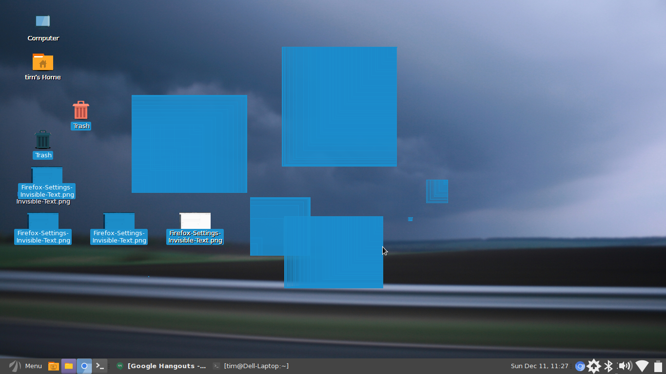 1366x768 No Desktop 'undraw' Or Refresh When Moving Icons Ghost Icons