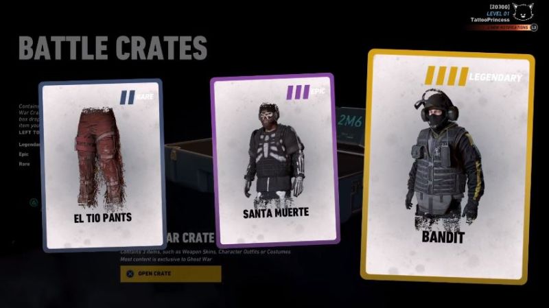 800x449 Ghost Recon Wildlands Loot Crates Aren't Worth The Money