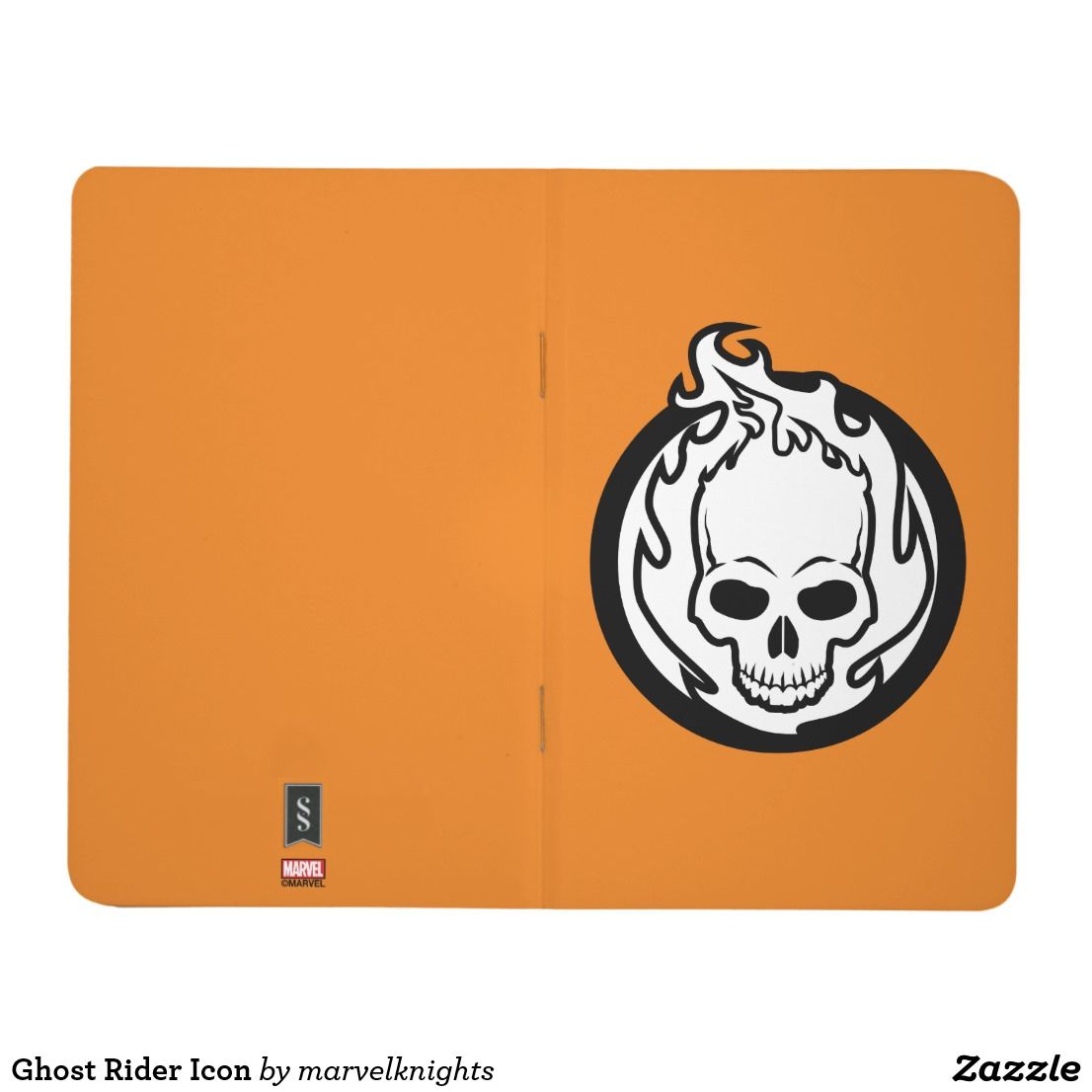 1106x1106 Ghost Rider Icon Journal Custom Marvel Notebooks