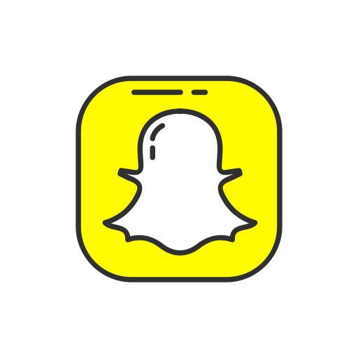 512x512 Ghost, Snapchat, Snapchat Logo, Social Media Icon