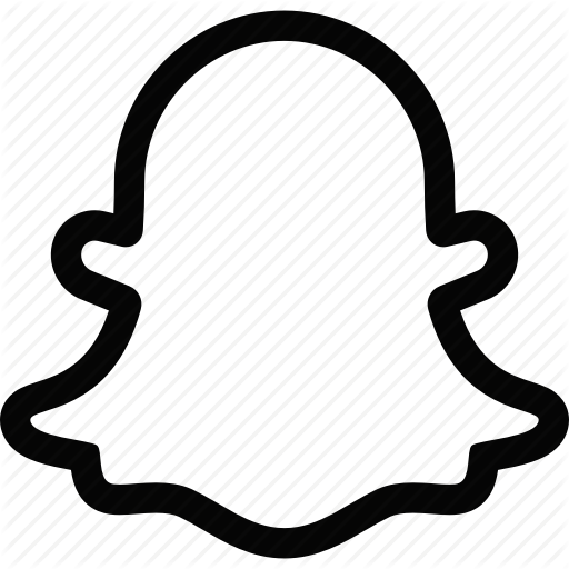 512x512 Chat, Ghost, Media, Snapchat, Sns, Social Icon