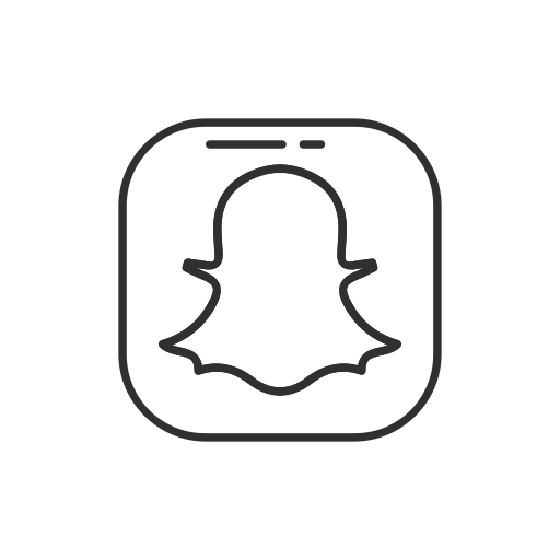 512x512 Ghost, Label, Logo, Snapchat Icon