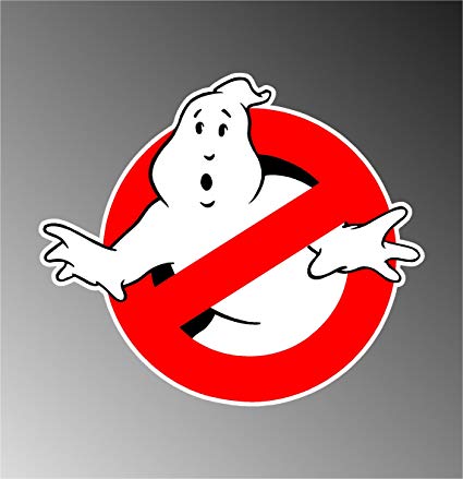 425x439 Ghostbusters Movie Icon Vinyl Decal Bumper Sticker