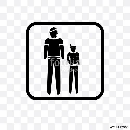 500x500 Giant Icon Isolated On Transparent Background Simple And Editable