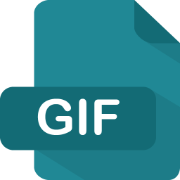 256x256 Gif Icon Flat Type Iconset Pelfusion