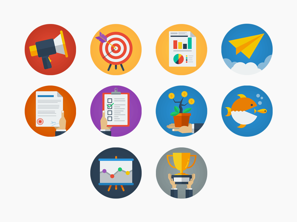 1000x750 Online Education Icon Set Get Them Now!