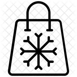 256x256 Gift Bag Icon Of Line Style