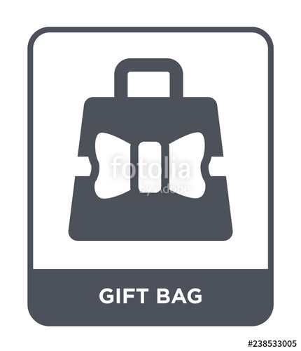 430x500 Gift Bag Icon Vector Stock Image And Royalty Free Vector