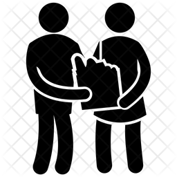 256x256 Gift Basket Icon Of Glyph Style