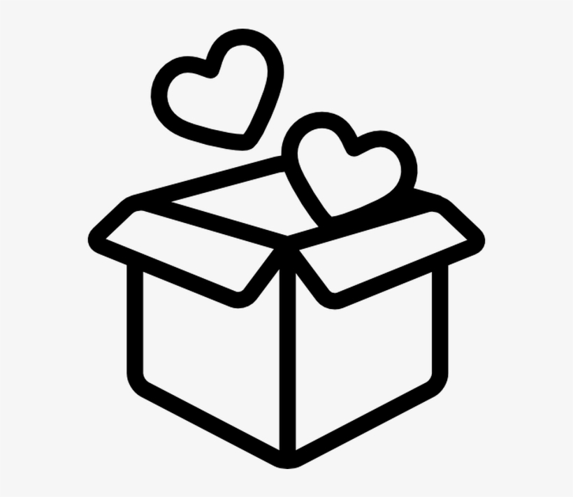 Open Box With Two Hearts Free Vector Icons Designed 820x711 Open Box With Two Hearts Free Vector Icons Designed