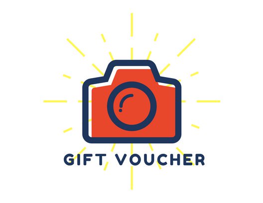 528x408 Orange Camera Icon Photography Gift Certificate