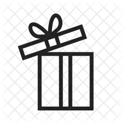 256x256 Gift Icon Of Line Style