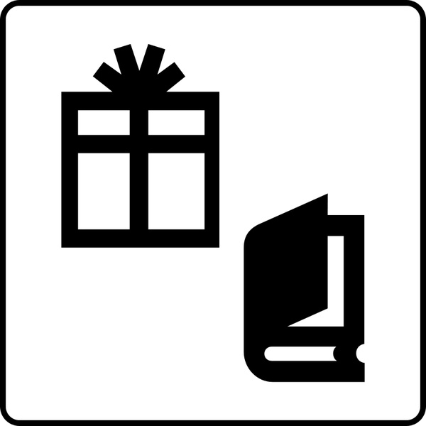 600x600 Hotel Icon Has Gift Shop Free Vector In Open Office Drawing