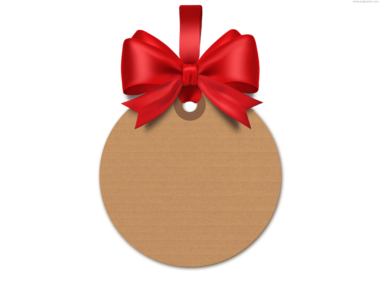1280x960 Gift Tag Template