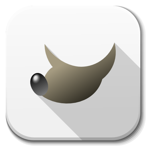 512x512 Apps Gimp Icon Flatwoken Iconset Alecive
