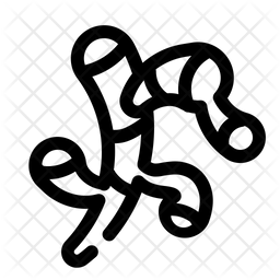 256x256 Ginger Icon Of Line Style