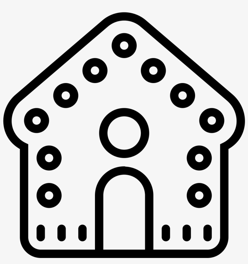 820x874 Gingerbread House Icon
