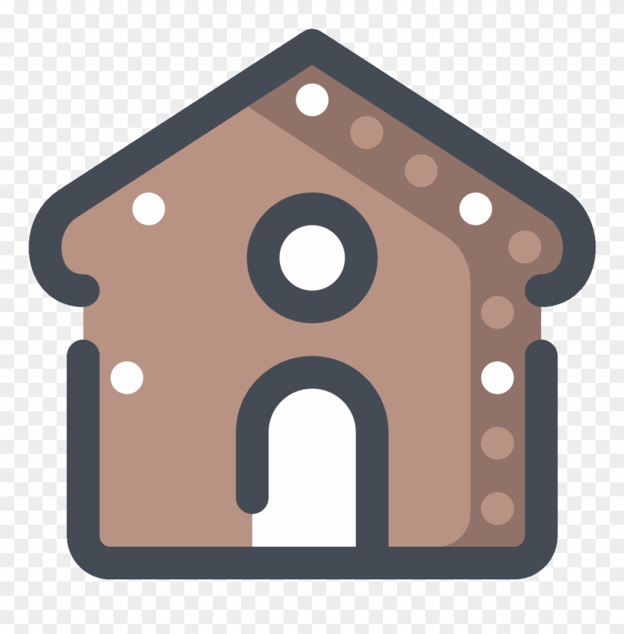 880x894 Gingerbread House Icon