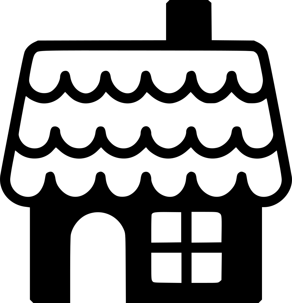944x980 Gingerbread House Png Icon Free Download