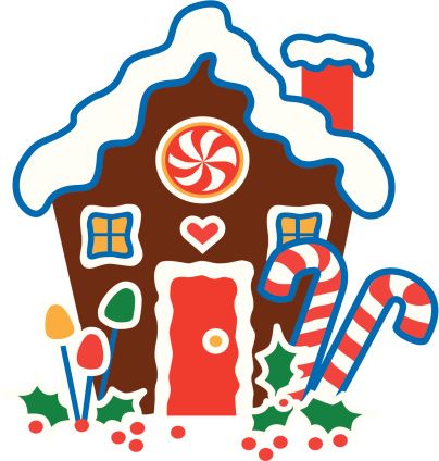 404x424 Gingerbread House Christmas Signs Candy House, House