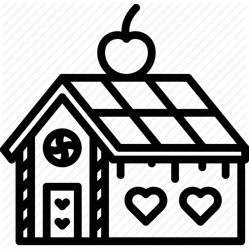 512x512 Fairy, Fantasy, Gingerbread, House, Legend, Tale Icon