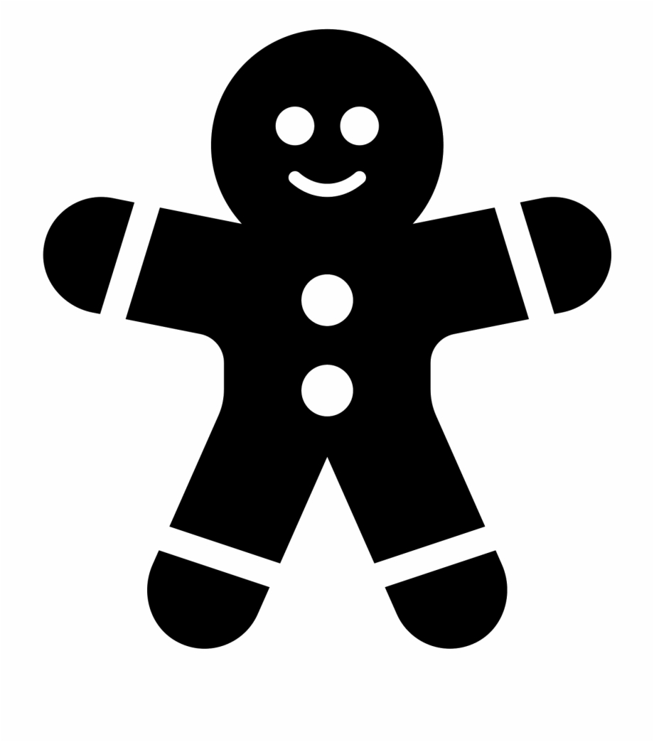 Gingerbread Man Filled Icon 920x1044 Gingerbread Man Filled Icon