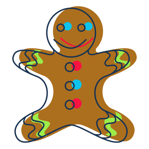 Gingerbread Man Flat Icon 512x512 Gingerbread Man Flat Icon