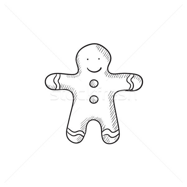 Gingerbread Man Sketch Icon Vector Illustration Andrei Krauchuk 600x600 Gingerbread Man Sketch Icon Vector Illustration Andrei Krauchuk