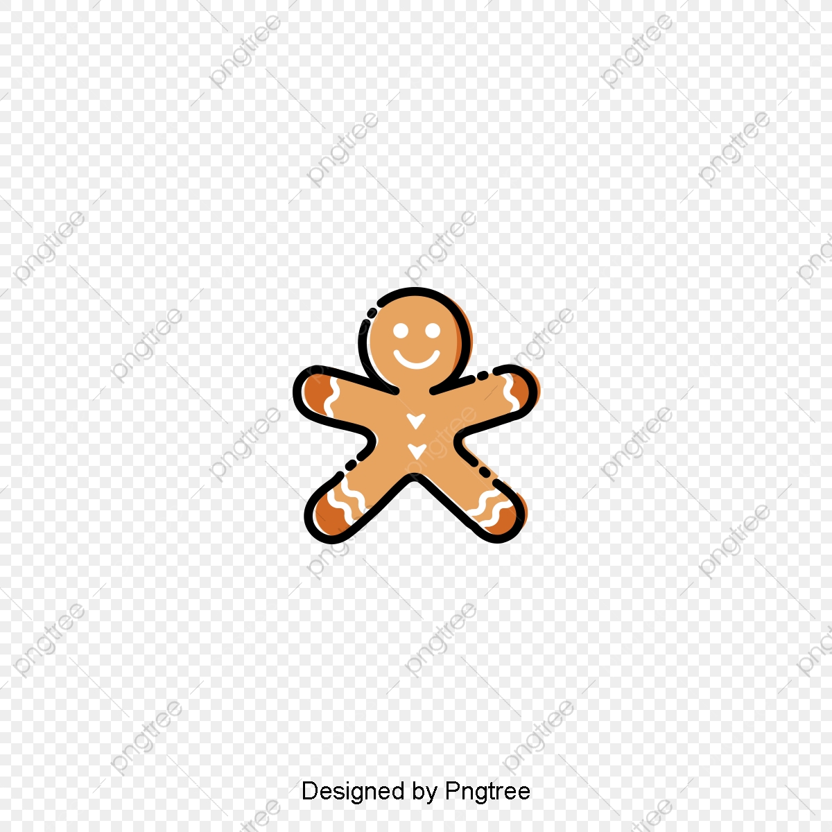 Hand Drawn Vector Line Wind Christmas Gingerbread Icon, Festival 1200x1200 Hand Drawn Vector Line Wind Christmas Gingerbread Icon, Festival