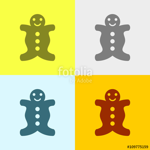 Icon Of Gingerbread Stock Image And Royalty Free Vector 500x500 Icon Of Gingerbread Stock Image And Royalty Free Vector
