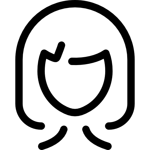 512x512 Girl With Long Hair Icons Free Download