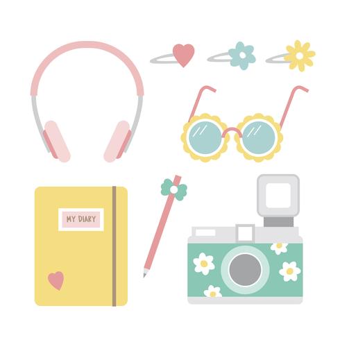 490x490 Set Of Fun And Girly Icons