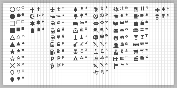 600x300 Seeking Free Map Icons Sets