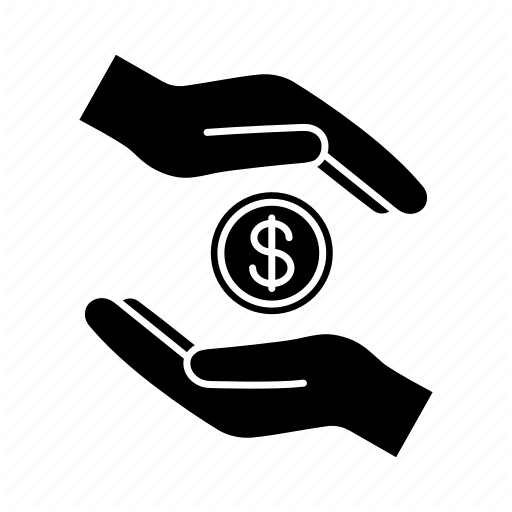 512x512 Alms Giving, Charity, Donate, Donation, Hands, Helping, Money Icon