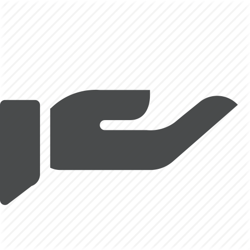 512x512 Giving, Hand, Recieve Icon