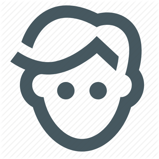 512x512 Gizmo, Male Face, Man, People, Simple Icon