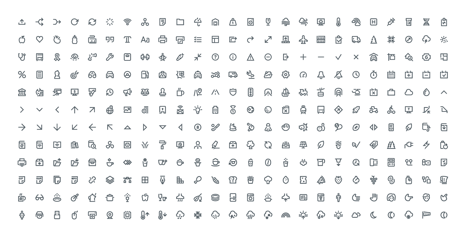 1600x815 Gizmo Icon Set Created