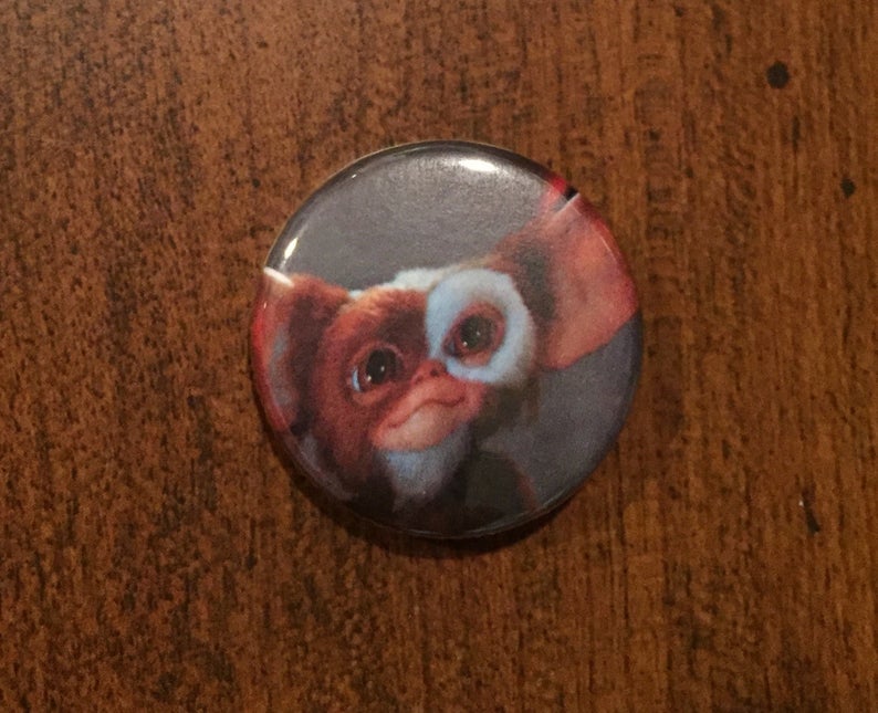 794x645 The Gremlins Movie Gizmo Icon Inch Button Pin Etsy