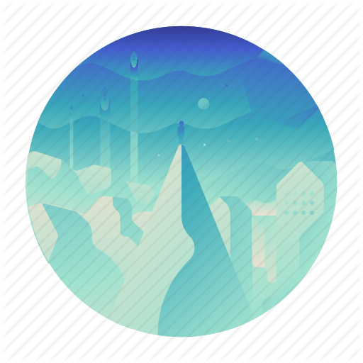 512x512 Glacier, Ice, Mountrain, Snow, Travel, Winter Icon