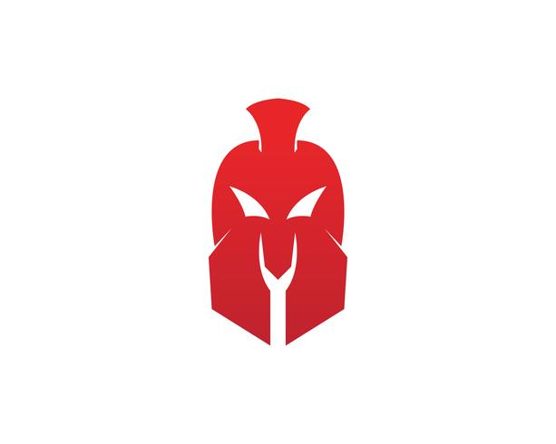 613x490 Gladiator Spartan Helmet Logo Template Vector Icon