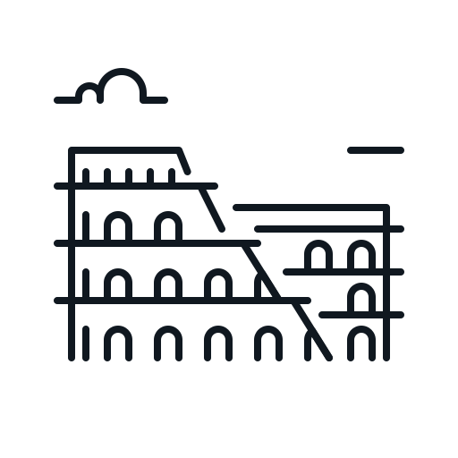 512x512 Building, Coliseum, Colosseum, Gladiator, History, Landmark, Rome