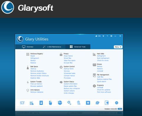 482x395 Free Glary Utilities Pro License Key Legal And Lifetime