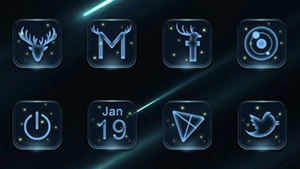 300x169 Glasklart Icon Pack Android Icon