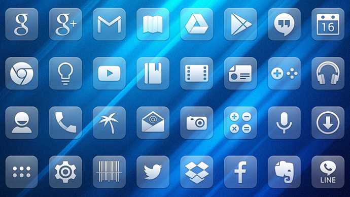 690x388 Glasklart Icon Pack Android Icon