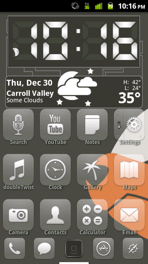 480x854 Icon Pack Wip Glasklart Hd Icons Android