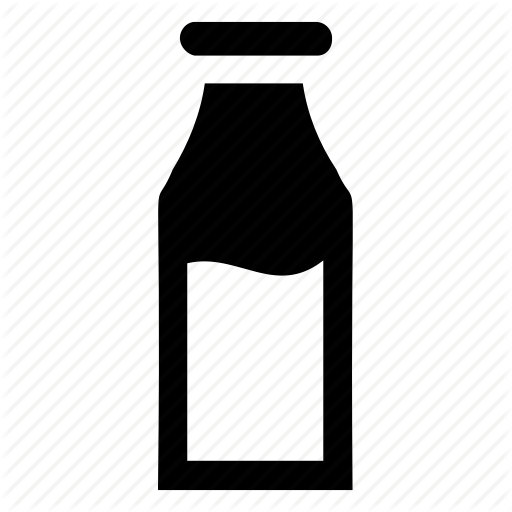 512x512 Bottle, Drink, Glass Bottle, Milk, Reusable Bottle Icon